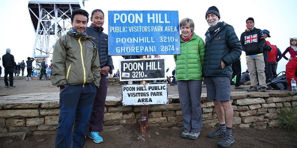 DAY 7: Sunrise trek to Poon Hill and trek to Tadapani (2630m)