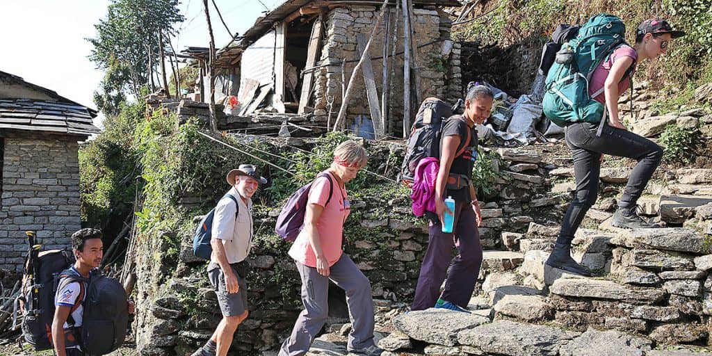 DAY 8: Tadapani to Ghandruk (1940m)